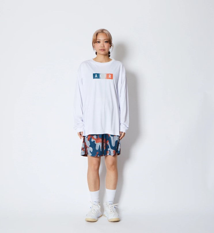 FADE BOX LOGO L/S SPORTS TEE – LOCKER-OKINAWA